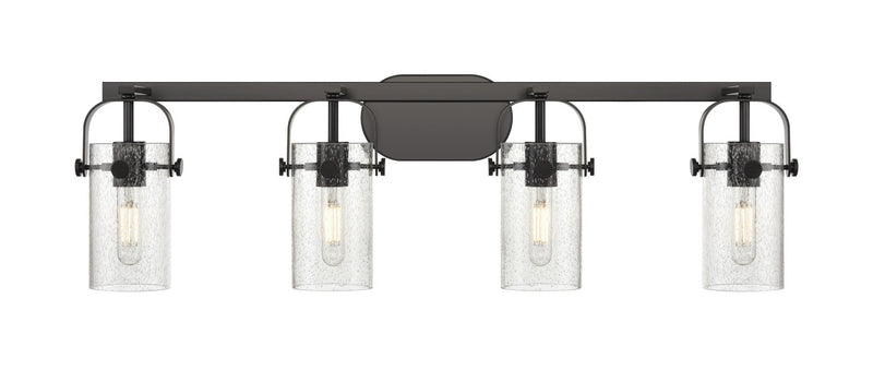 Innovations 423-4W-BK-G423-7SDY LED Bath Vanity, Matte Black