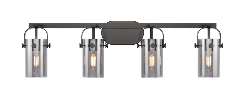 Innovations 423-4W-BK-G423-7SM LED Bath Vanity, Matte Black