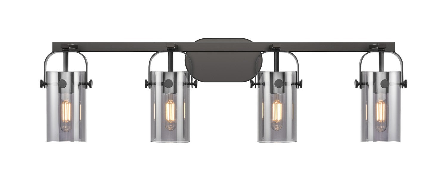 Innovations 423-4W-BK-G423-7SM LED Bath Vanity, Matte Black