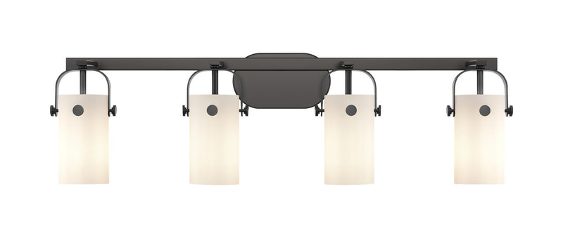 Innovations 423-4W-BK-G423-7WH LED Bath Vanity, Matte Black