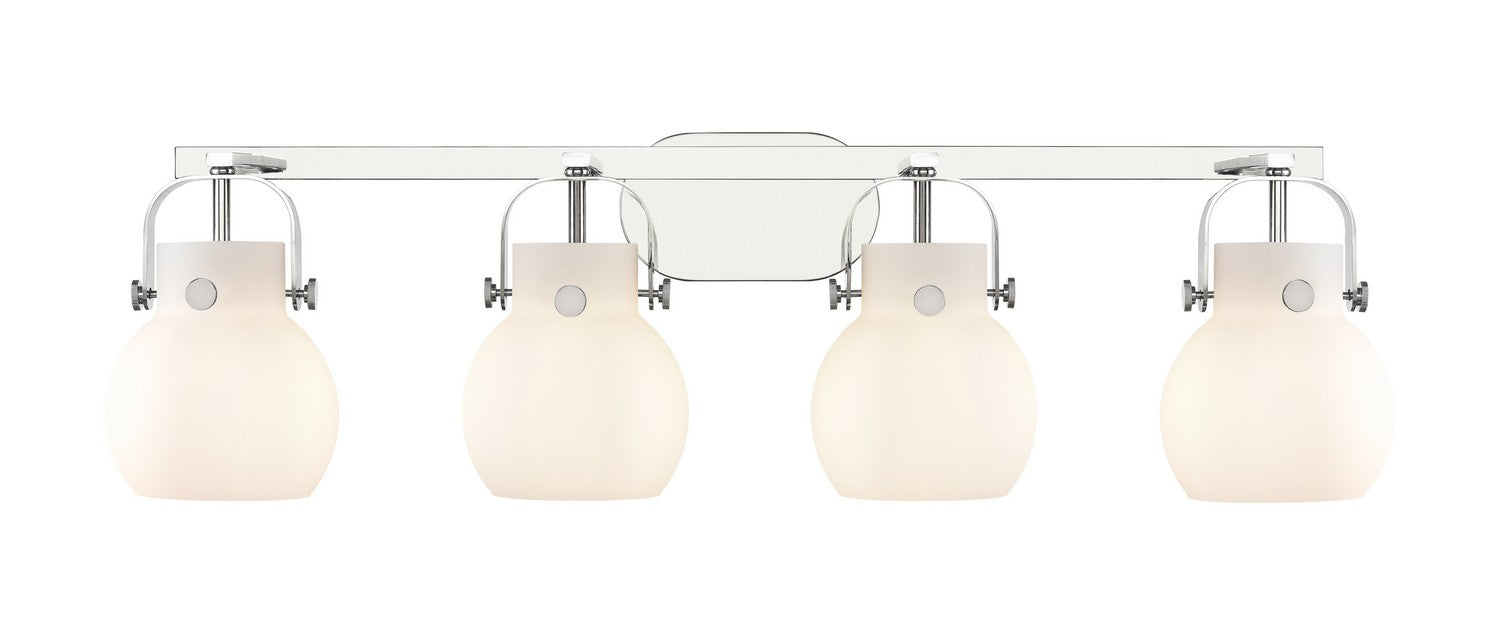 Innovations 423-4W-PC-G410-6WH LED Bath Vanity, Polished Chrome