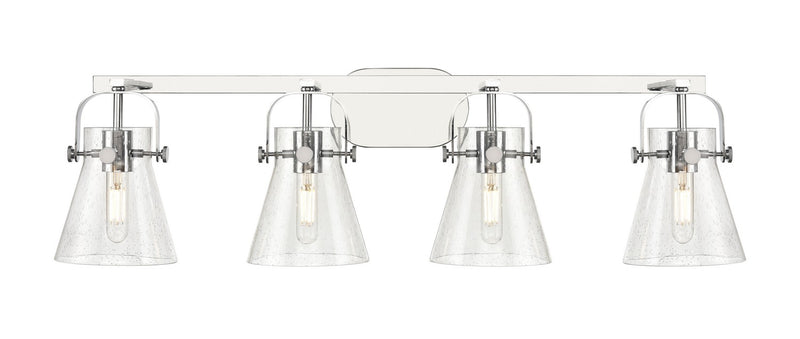 Innovations 423-4W-PC-G411-6SDY LED Bath Vanity, Polished Chrome