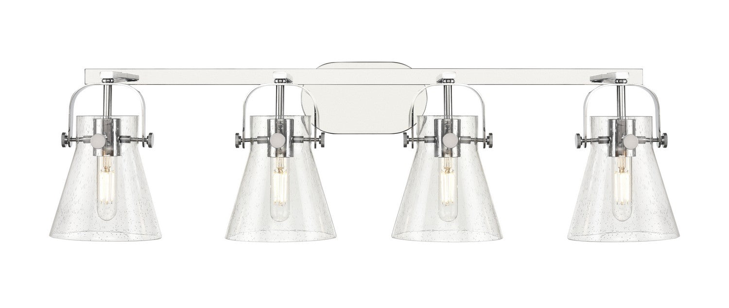 Innovations 423-4W-PC-G411-6SDY LED Bath Vanity, Polished Chrome