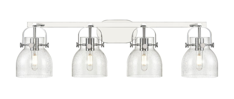 Innovations 423-4W-PC-G412-6SDY LED Bath Vanity, Polished Chrome
