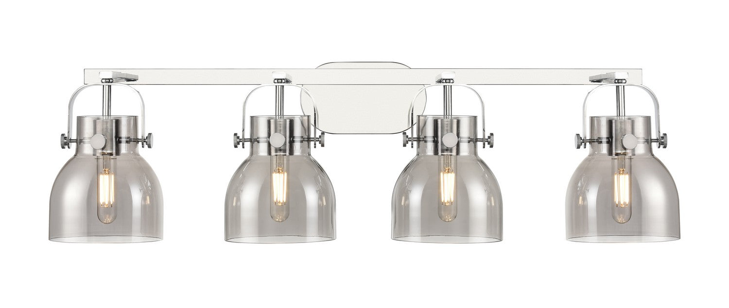 Innovations 423-4W-PC-G412-6SM LED Bath Vanity, Polished Chrome