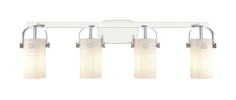 Innovations 423-4W-PC-G423-7WH LED Bath Vanity, Polished Chrome