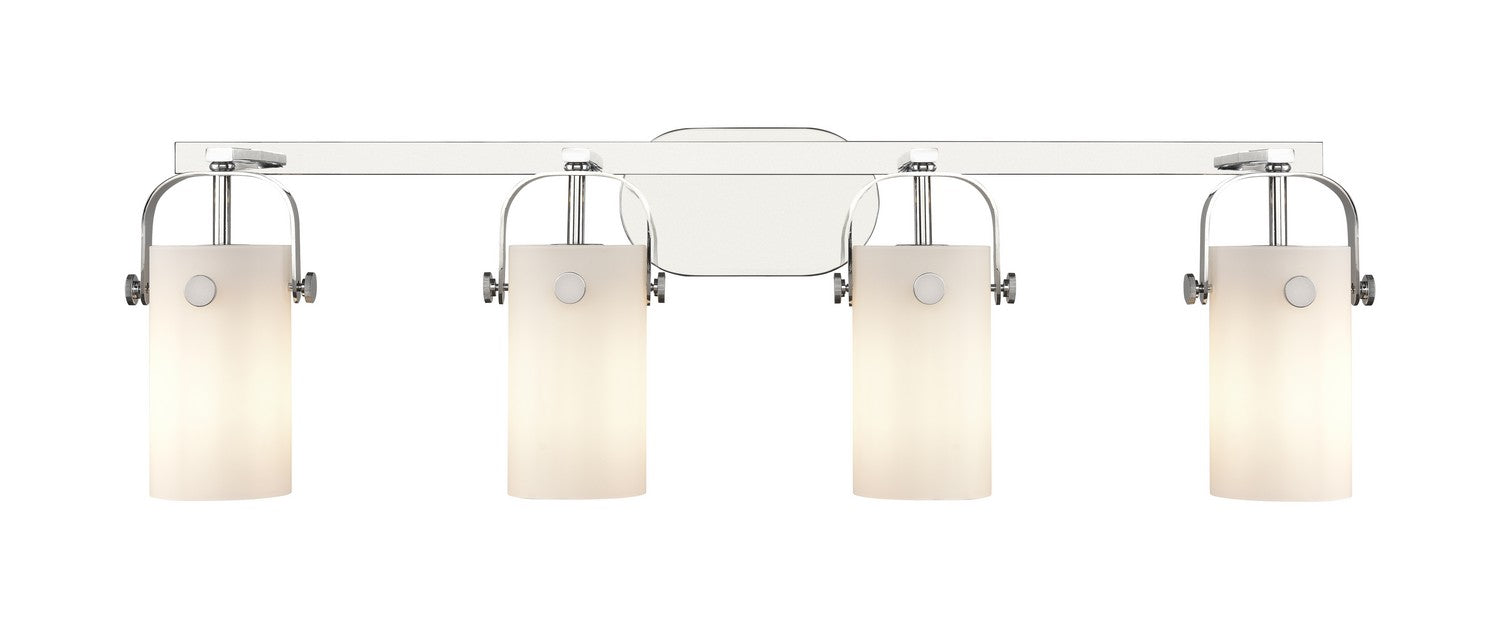 Innovations 423-4W-PC-G423-7WH LED Bath Vanity, Polished Chrome