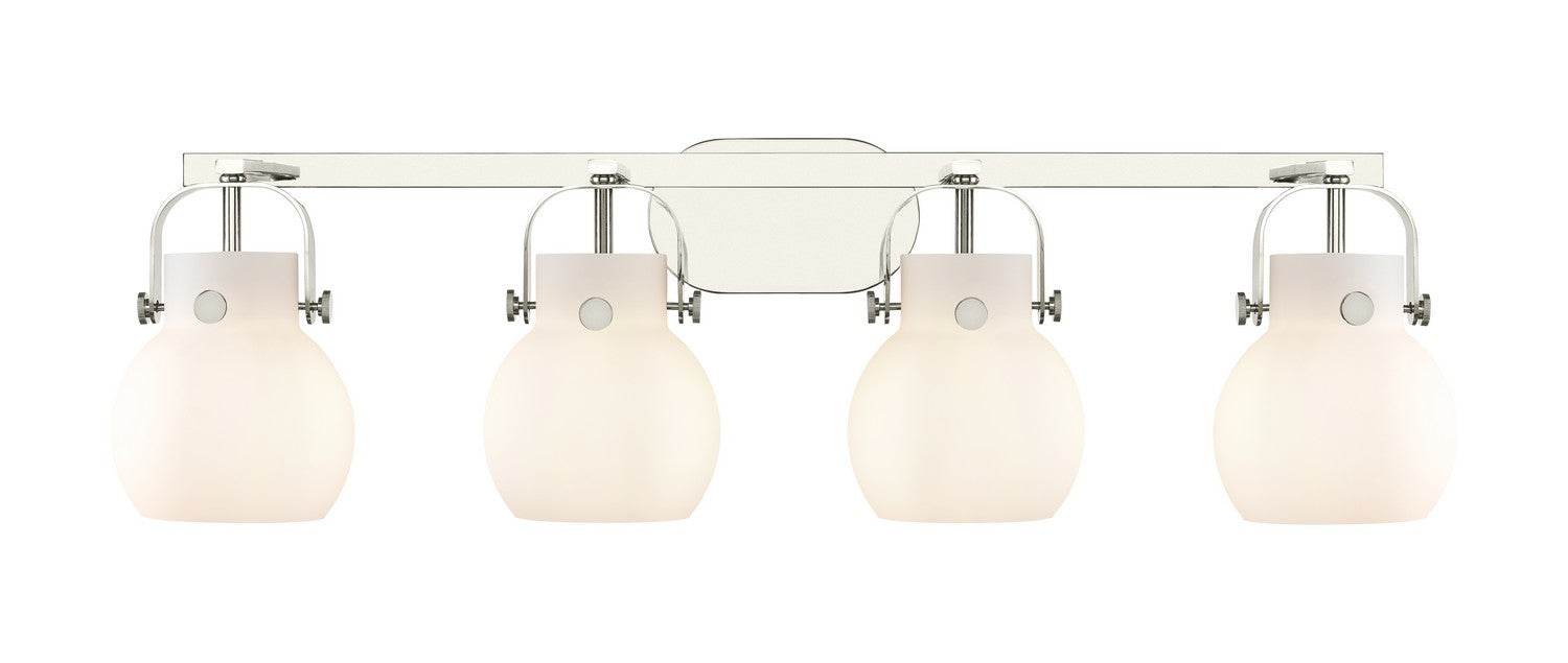 Innovations 423-4W-PN-G410-6WH LED Bath Vanity, Polished Nickel