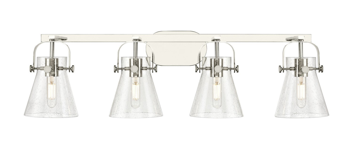Innovations 423-4W-PN-G411-6SDY LED Bath Vanity, Polished Nickel