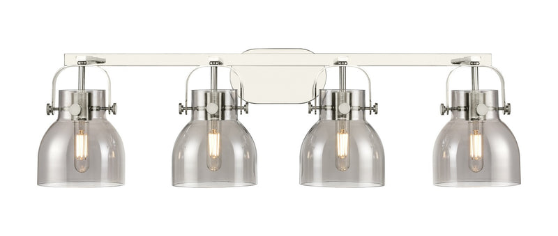 Innovations 423-4W-PN-G412-6SM LED Bath Vanity, Polished Nickel