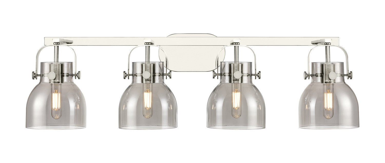 Innovations 423-4W-PN-G412-6SM LED Bath Vanity, Polished Nickel