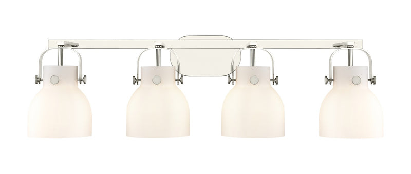 Innovations 423-4W-PN-G412-6WH LED Bath Vanity, Polished Nickel