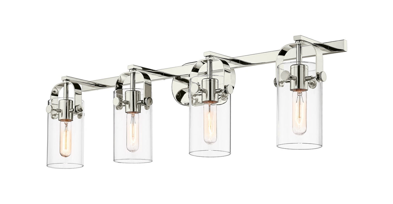Innovations 423-4W-PN-G423-7CL LED Bath Vanity, Polished Nickel