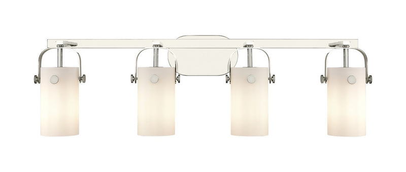 Innovations 423-4W-PN-G423-7WH LED Bath Vanity, Polished Nickel