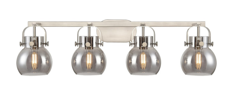 Innovations 423-4W-SN-G410-6SM LED Bath Vanity, Satin Nickel
