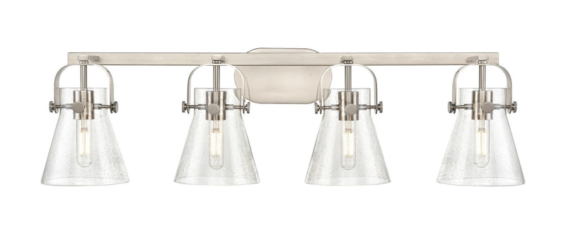Innovations 423-4W-SN-G411-6SDY LED Bath Vanity, Satin Nickel