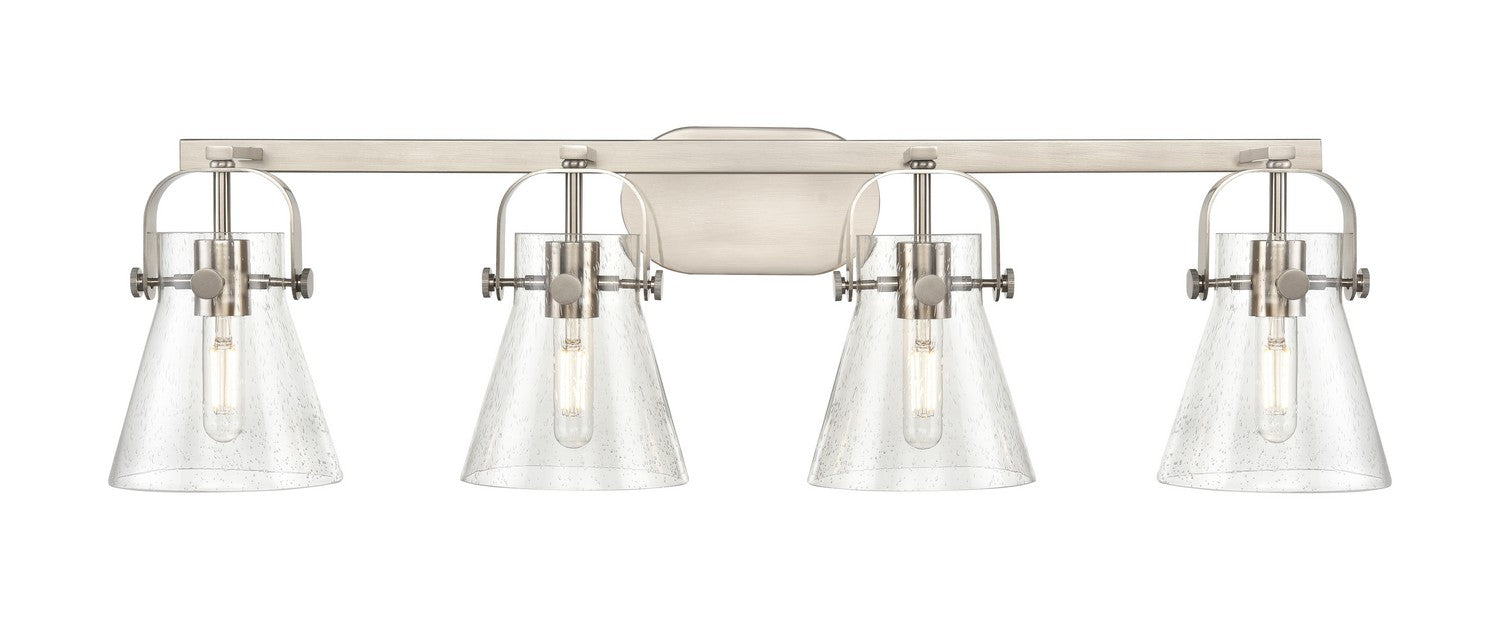 Innovations 423-4W-SN-G411-6SDY LED Bath Vanity, Satin Nickel