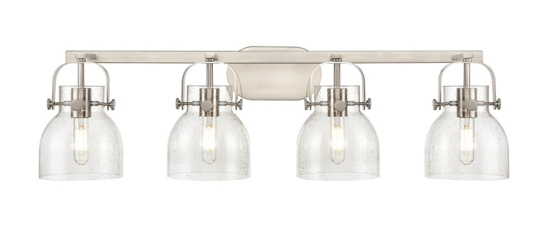 Innovations 423-4W-SN-G412-6SDY LED Bath Vanity, Satin Nickel