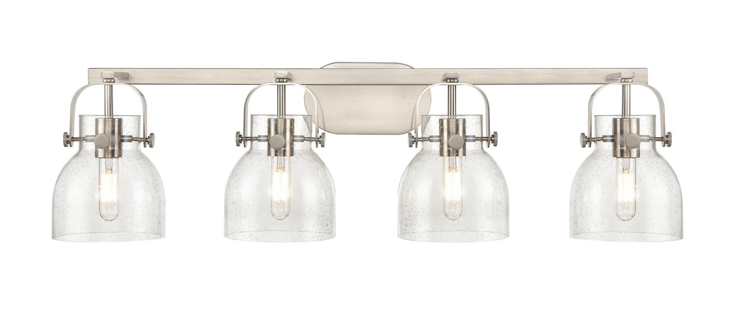 Innovations 423-4W-SN-G412-6SDY LED Bath Vanity, Satin Nickel