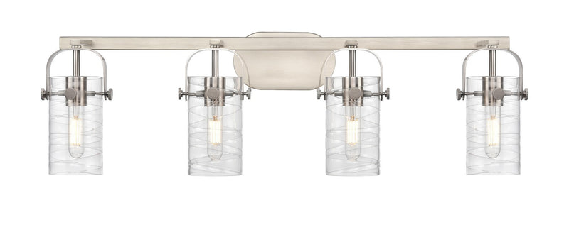 Innovations 423-4W-SN-G423-7DE LED Bath Vanity, Satin Nickel