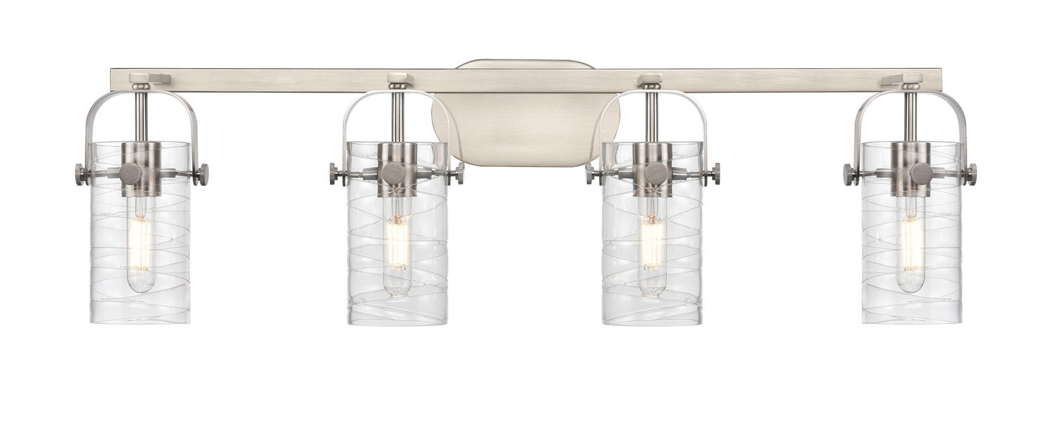 Innovations 423-4W-SN-G423-7DE LED Bath Vanity, Satin Nickel