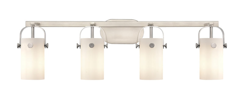 Innovations 423-4W-SN-G423-7WH LED Bath Vanity, Brushed Satin Nickel