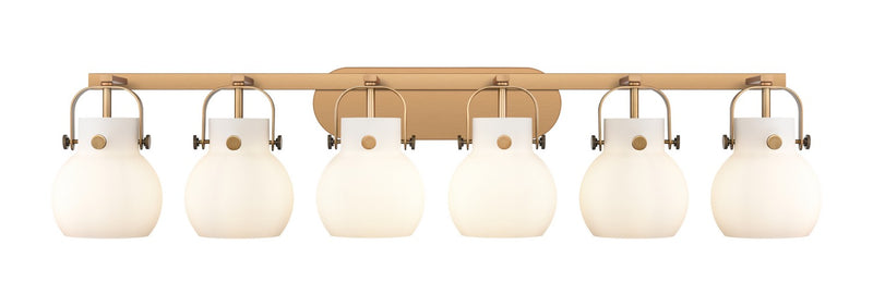 Innovations 423-6W-BB-G410-6WH LED Bath Vanity, Brushed Brass