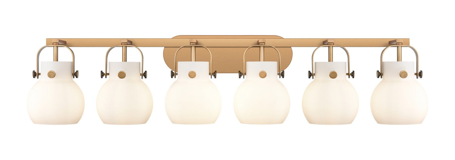 Innovations 423-6W-BB-G410-6WH LED Bath Vanity, Brushed Brass