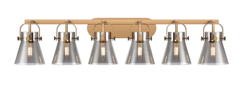Innovations 423-6W-BB-G411-6SM LED Bath Vanity, Brushed Brass