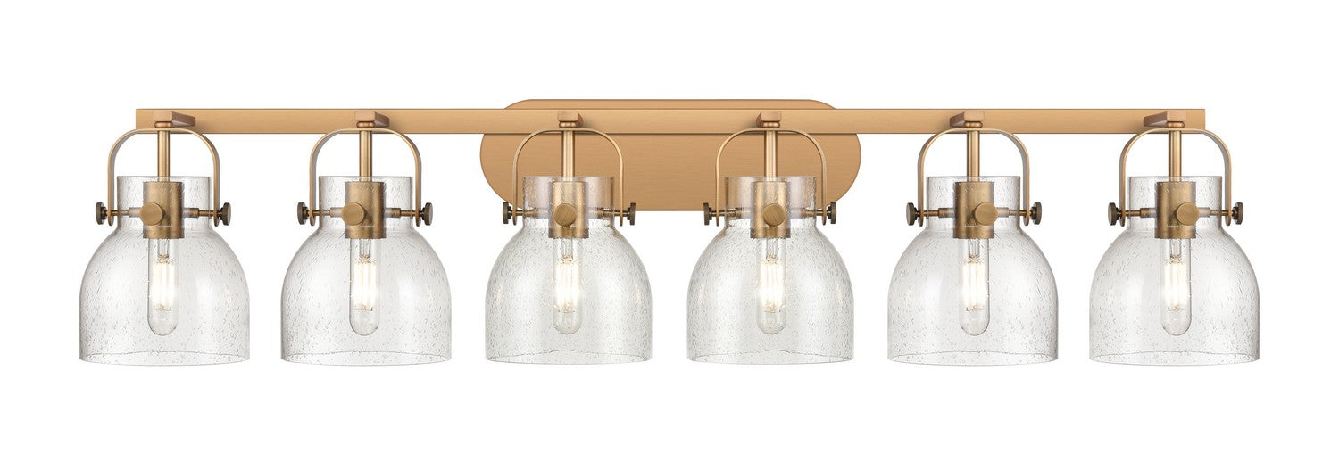 Innovations 423-6W-BB-G412-6SDY LED Bath Vanity, Brushed Brass