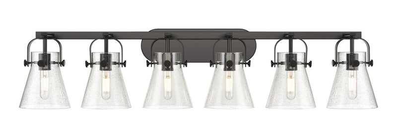 Innovations 423-6W-BK-G411-6SDY LED Bath Vanity, Matte Black