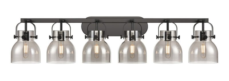 Innovations 423-6W-BK-G412-6SM LED Bath Vanity, Matte Black