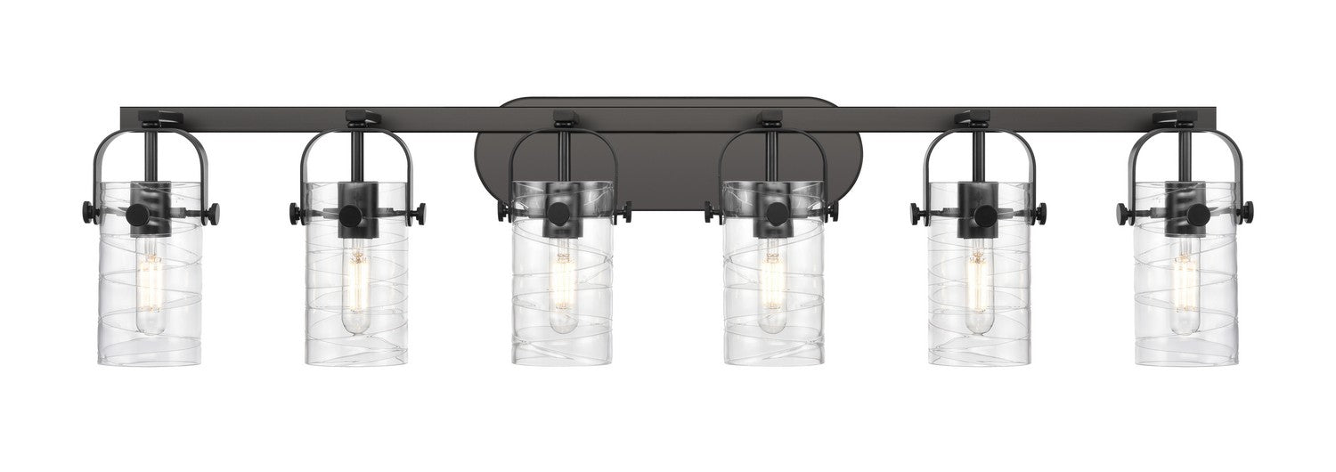 Innovations 423-6W-BK-G423-7DE LED Bath Vanity, Matte Black