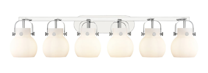 Innovations 423-6W-PC-G410-6WH LED Bath Vanity, Polished Chrome