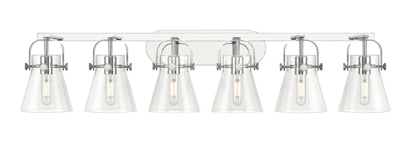 Innovations 423-6W-PC-G411-6CL LED Bath Vanity, Polished Chrome