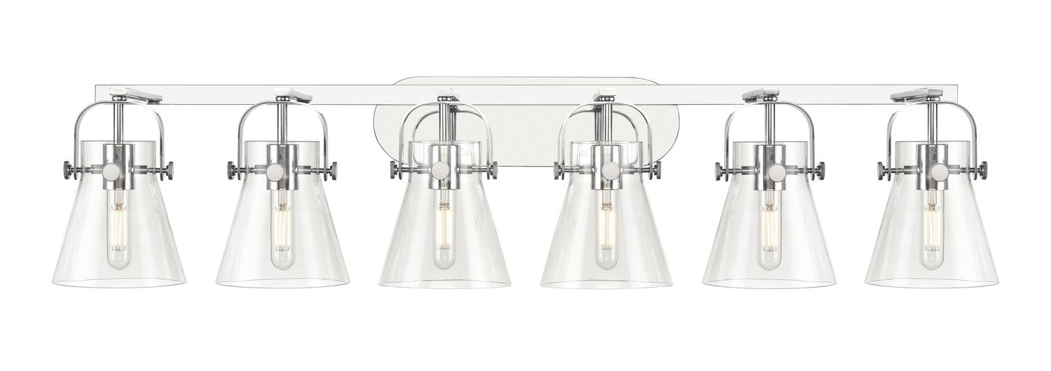 Innovations 423-6W-PC-G411-6CL LED Bath Vanity, Polished Chrome