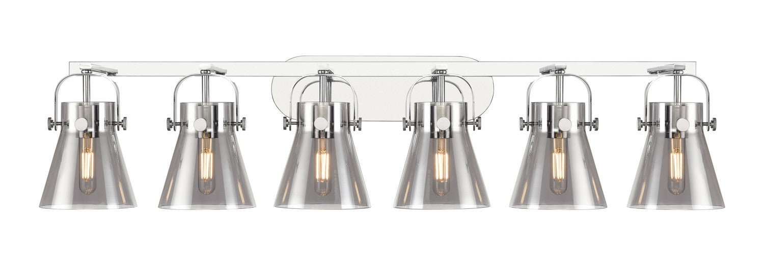 Innovations 423-6W-PC-G411-6SM LED Bath Vanity, Polished Chrome