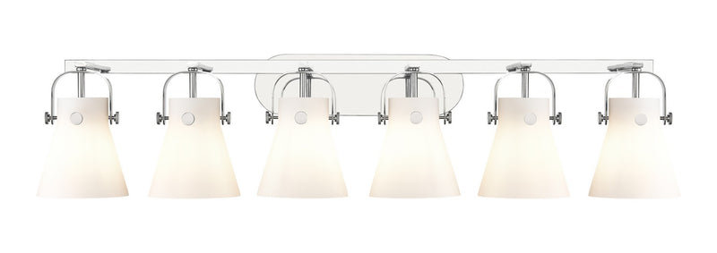 Innovations 423-6W-PC-G411-6WH LED Bath Vanity, Polished Chrome