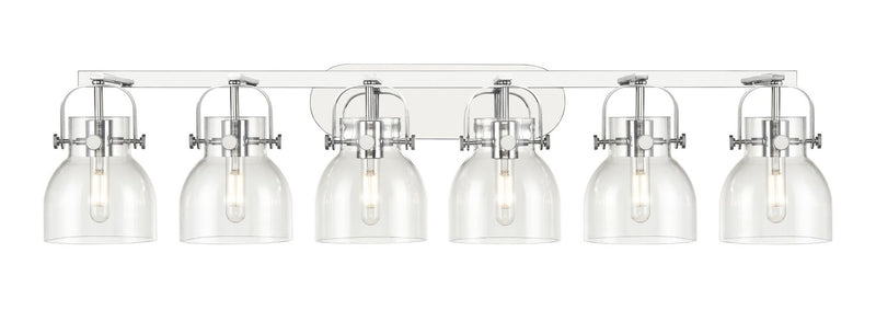 Innovations 423-6W-PC-G412-6CL LED Bath Vanity, Polished Chrome