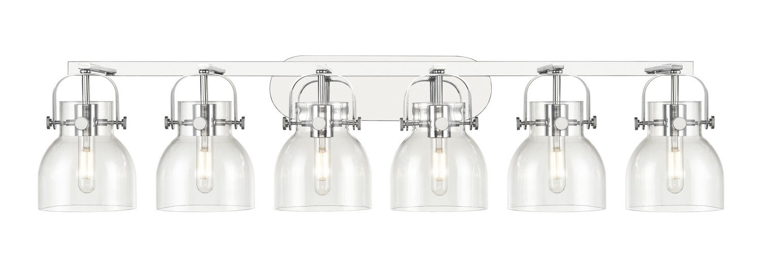 Innovations 423-6W-PC-G412-6CL LED Bath Vanity, Polished Chrome