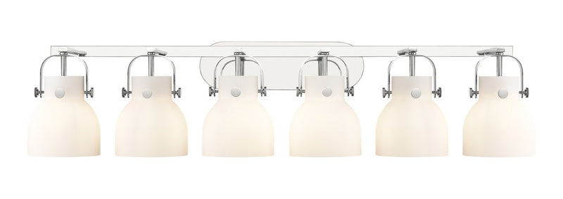 Innovations 423-6W-PC-G412-6WH LED Bath Vanity, Polished Chrome