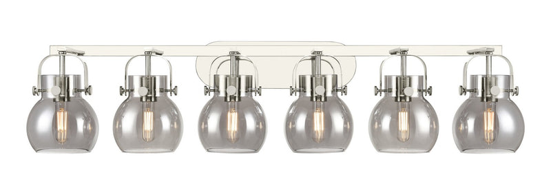 Innovations 423-6W-PN-G410-6SM LED Bath Vanity, Polished Nickel