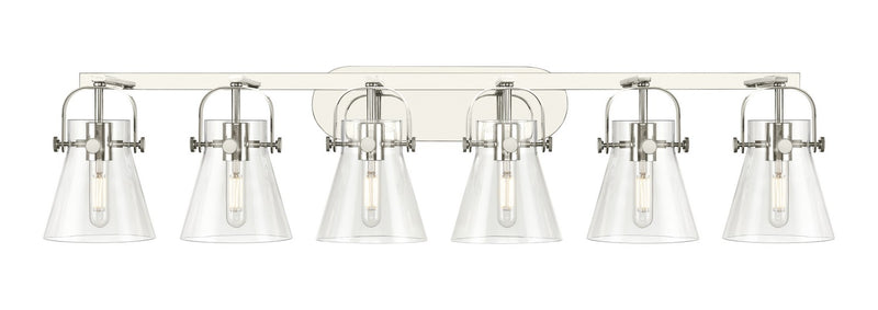 Innovations 423-6W-PN-G411-6CL LED Bath Vanity, Polished Nickel