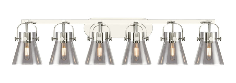 Innovations 423-6W-PN-G411-6SM LED Bath Vanity, Polished Nickel