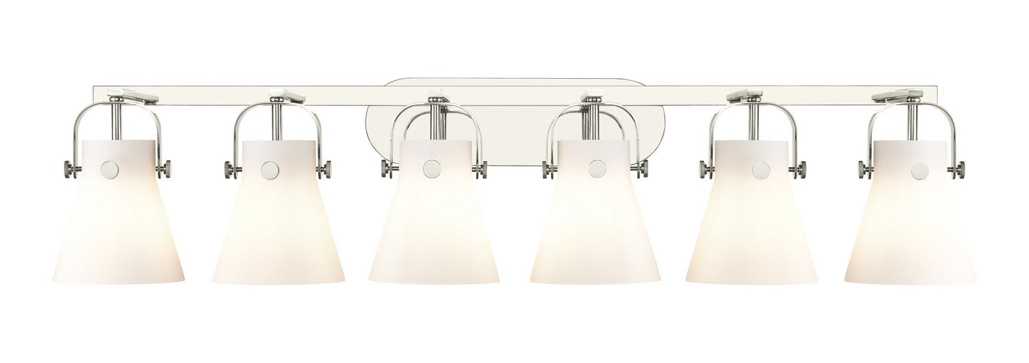 Innovations 423-6W-PN-G411-6WH LED Bath Vanity, Polished Nickel