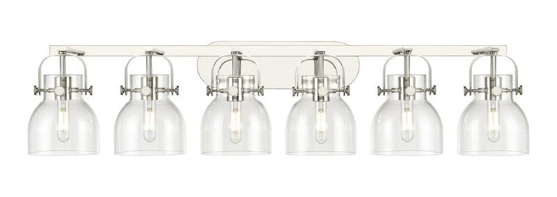 Innovations 423-6W-PN-G412-6CL LED Bath Vanity, Polished Nickel