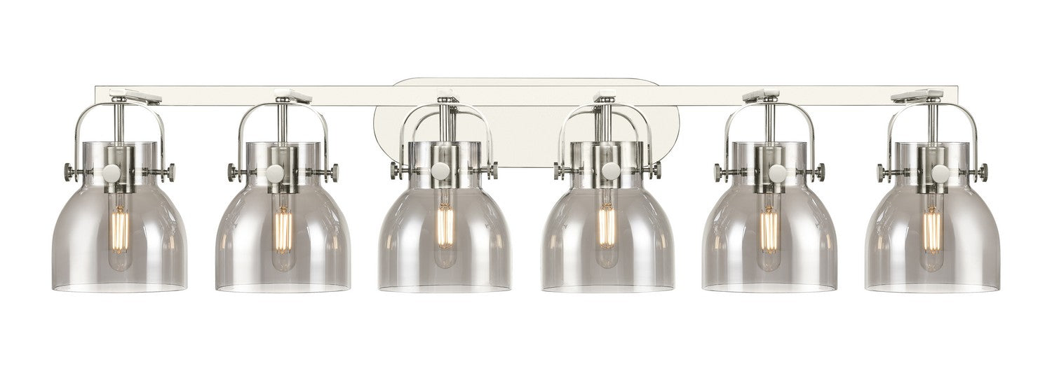 Innovations 423-6W-PN-G412-6SM LED Bath Vanity, Polished Nickel