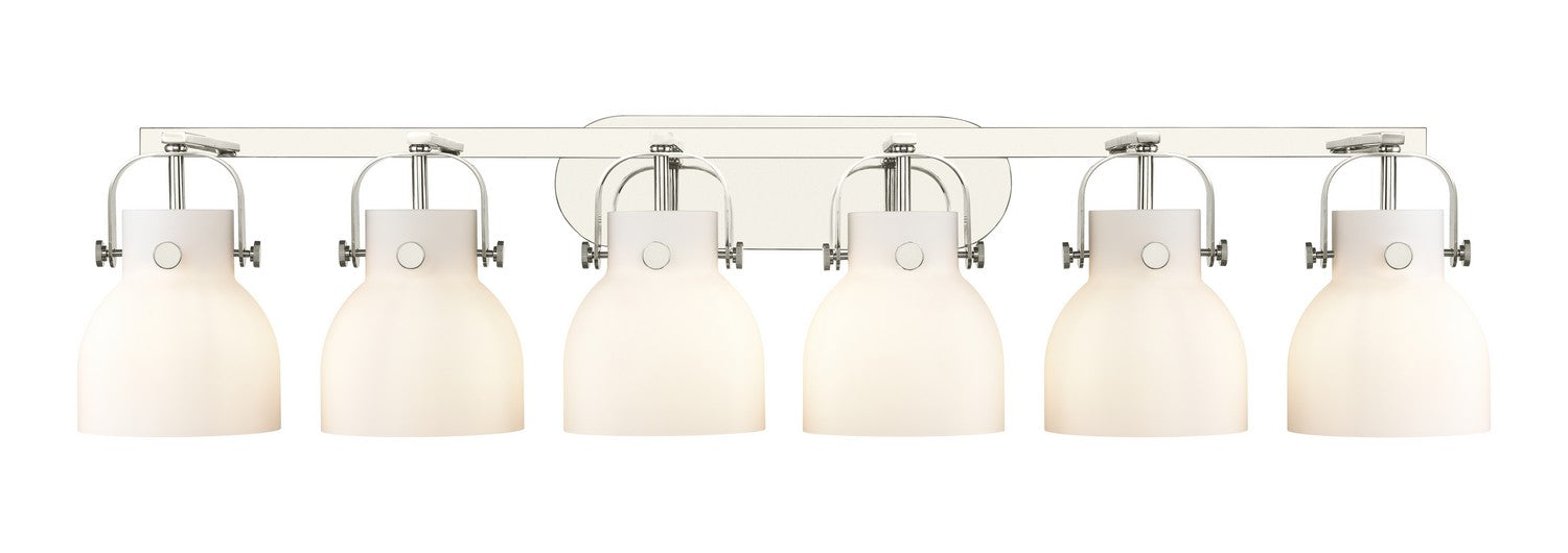 Innovations 423-6W-PN-G412-6WH LED Bath Vanity, Polished Nickel