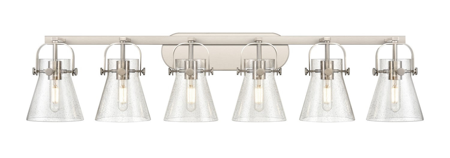 Innovations 423-6W-SN-G411-6SDY LED Bath Vanity, Satin Nickel