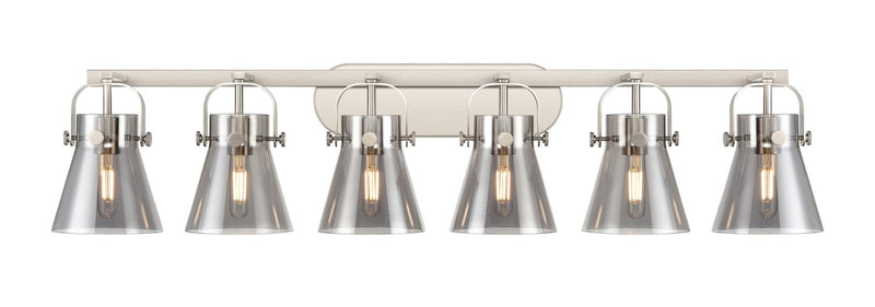Innovations 423-6W-SN-G411-6SM LED Bath Vanity, Satin Nickel